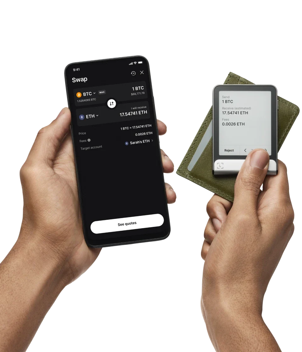 Ledger Flex hardware wallet