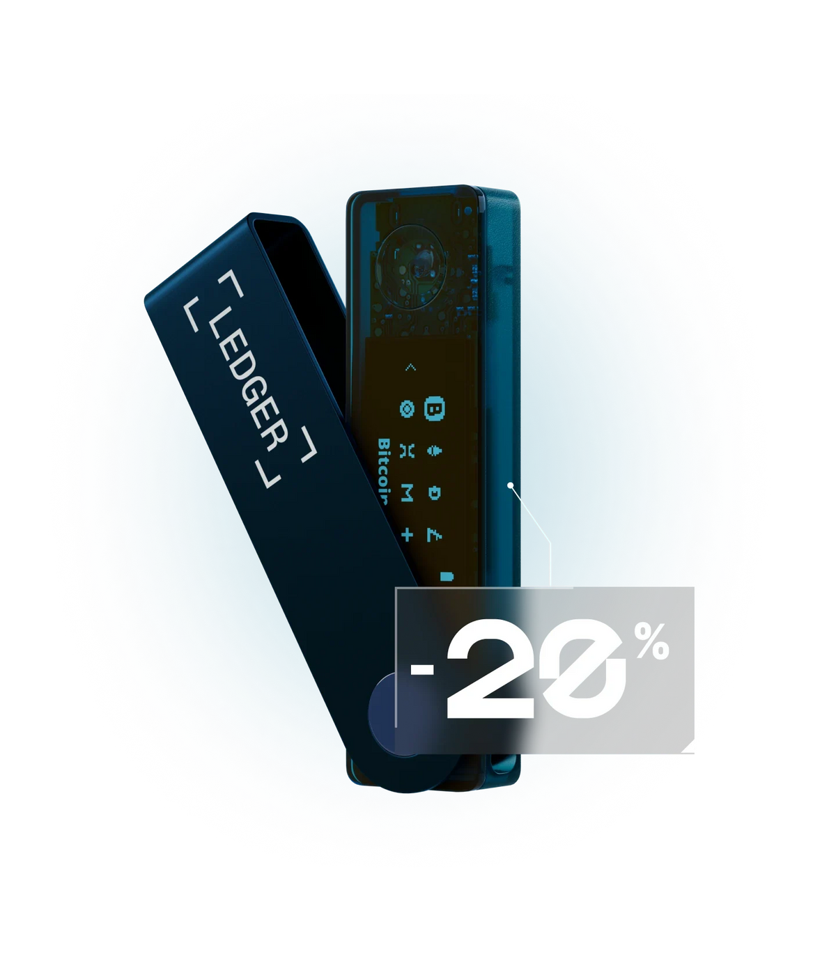 Ledger Nano X Sapphire Blue hardware wallet