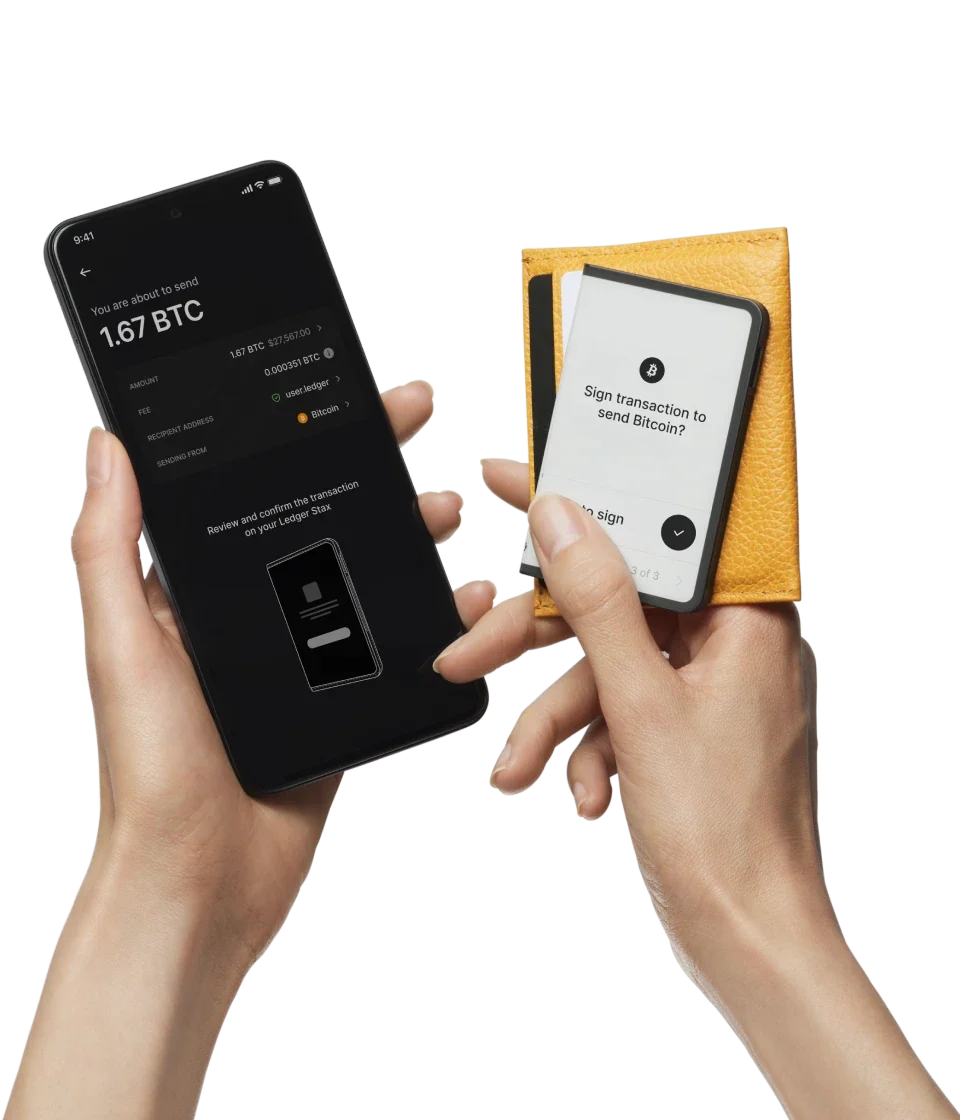 Ledger Stax Graphite with Recovery Key